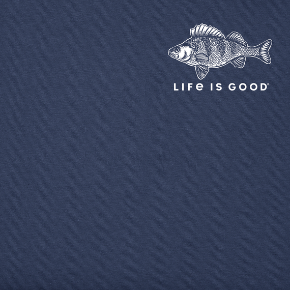 Life is Good Men's Crusher Lite Tee - Diversified Freshwater Catches