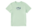 Life is Good Men's Crusher Lite Tee - Good Catch