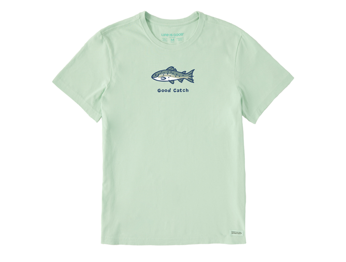 Life is Good Men's Crusher Lite Tee - Good Catch