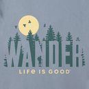 Life is Good Men's Crusher Lite Tee - Wander Forest