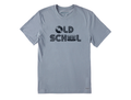 Life is Good Men's Crusher Lite Tee - Old School Vinyl Cassette