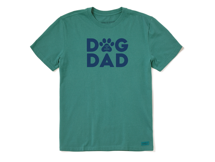 Life is Good Men's Crusher Lite Tee - Dog Dad