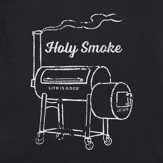 Life is Good Men's Crusher Lite Tee - Holy Smoke Smoker