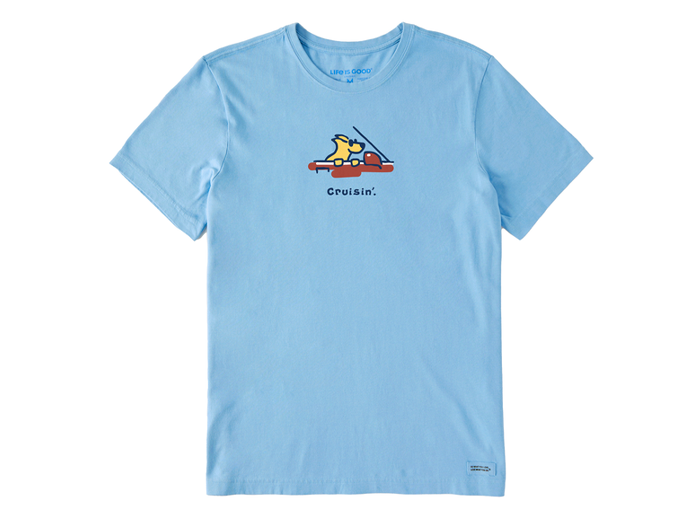 Life is Good Men's Crusher Lite Tee - Rocket Cruisin'