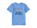 Life is Good Kids' Crusher Tee - The Great White Shark