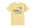 Life is Good Kids' Crusher Tee - Jake Dock Jump