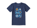 Life is Good Kids' Crusher Tee - Sport Game On