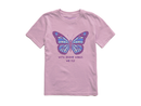 Life is Good Kids' Crusher Tee - With Brave Wings Butterfly