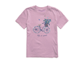 Life is Good Kids' Crusher Tee - Quirky Flower Basket Bike