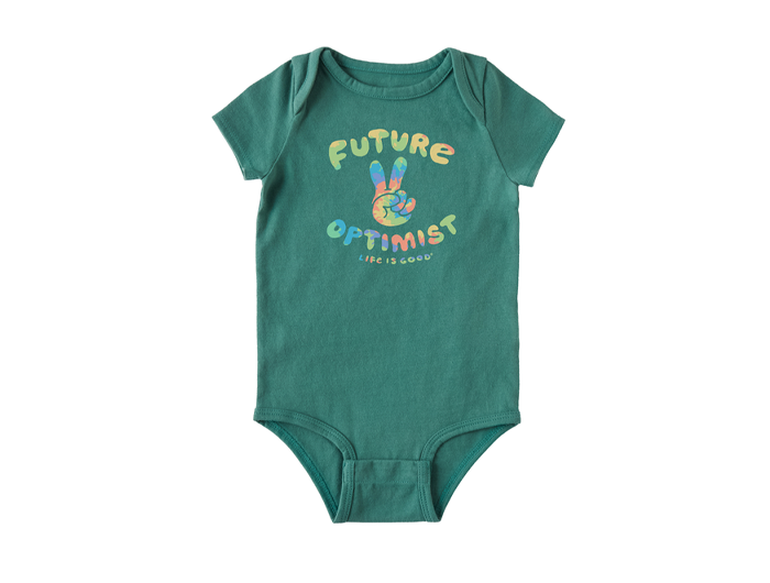 Life is Good Infant Crusher Baby Bodysuit - Future Optimist