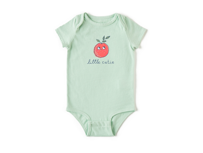 Life is Good Infant Crusher Baby Bodysuit - Little Cutie