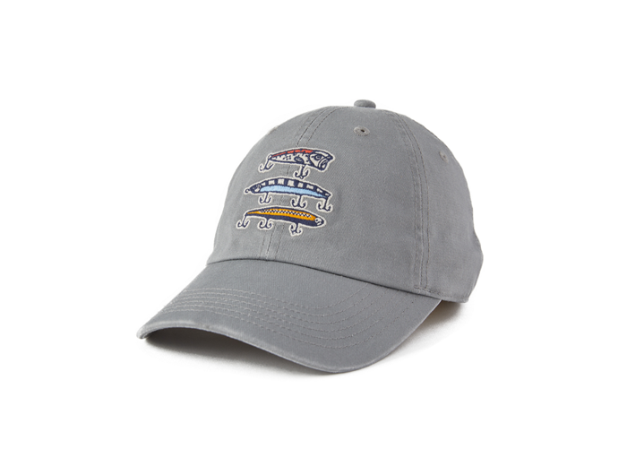 Life is Good Chill Cap - Fish More Worry Less Hooks and Tackle