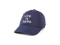 Life is Good Sunwashed Chill Cap - Life is Good Paw Prints