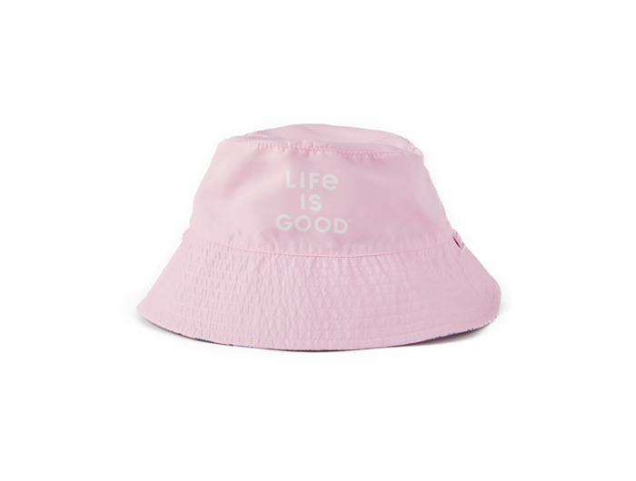 Life is Good Baby Made in the Shade Bucket Hat - Botanical Butterfly Pattern