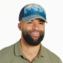 Life is Good Trucker Hat - Mountain Forest Scene