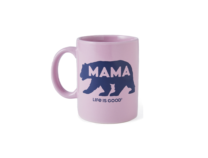 Life is Good Jake's Mug - Mama Bear Silhouette