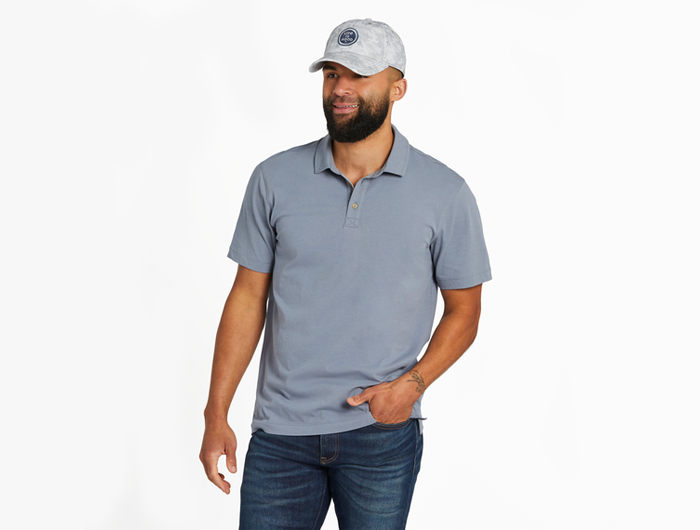 Life is Good Men's Crusher-Lite Polo