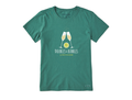 Life is Good Women's Crusher Lite Tee - Doubles & Bubbles