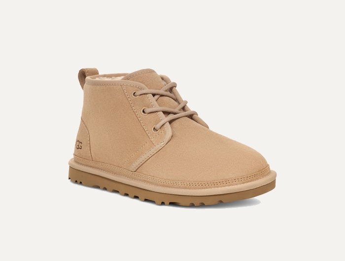 UGG Women's Neumel Boot Suede In Chestnut / Sunny Lime, Size 5