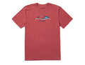 Life is Good Men's Crusher Lite Tee - Ocean Boat