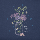Life is Good Women's Crusher Lite Tee - Rain or Shine Flower Jar
