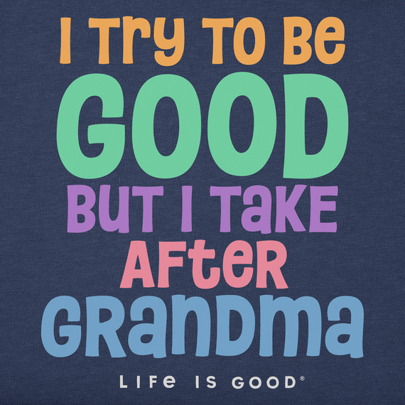 Life is Good Kids' Crusher Tee - Good Grandma