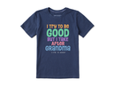 Life is Good Kids' Crusher Tee - Good Grandma