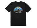 Life is Good Men's Crusher Tee - Beautiful Biking