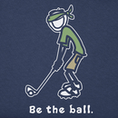 Life is Good Men's Crusher Tee - Jake Be the Ball