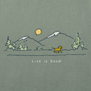 Life is Good Men's Crusher Tee - Quirky Dog Vista