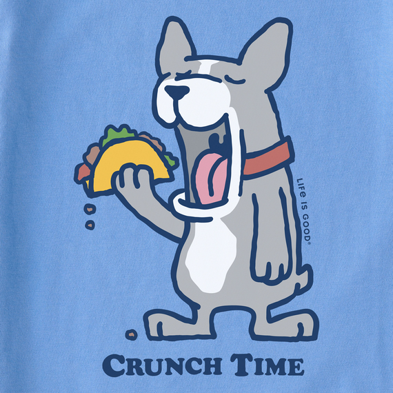 Life is Good Kids' Crusher Tee - Frenchy Crunch Time