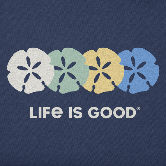 Life is Good Women's Crusher Vee - Rally Sand Dollars