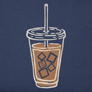 Life is Good Women's Long Sleeve Crusher Vee - Iced Coffee