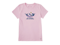 Life is Good Women's Crusher Lite Tee - Jackie Not Working From Anywhere