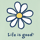 Life Is Good Women's Crusher Lite Vee - LIG Daisy