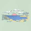 Life Is Good Women's Crusher Lite Vee - Fineline Secret Spot