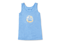 Life is Good Women's Textured Slub Tank - Sand Dollar Beach Scene