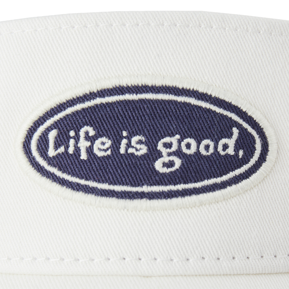 Life is Good Chill Cap Visor - LIG Vintage Oval