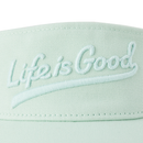 Life is Good Chill Cap Visor - LIG Ballyard Script