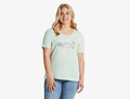 Life is Good Women's Relaxed Fit Slub Tee - Secret Spot