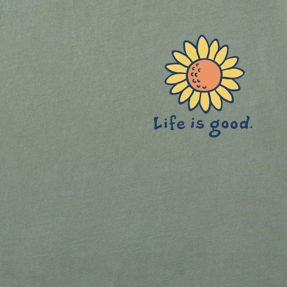 Life is Good Women's Simply True Fleece Zip Hoodie - Sunflower