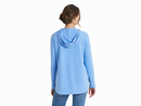 Life is Good Women's Crusher-Flex Hoodie Tunic - Moon Stars