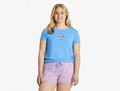 Life is Good Women's Lightweight Sleep Tee - I Like It Here