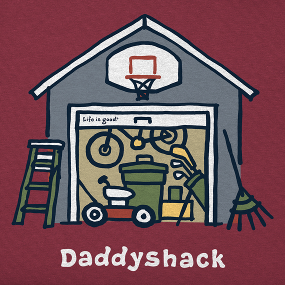 Life is Good Men's Crusher Tee - Daddyshack