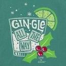 Life is Good Men's Crusher Tee - Gin-gle All the Way