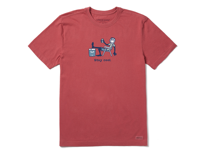 Life is Good Men's Crusher Tee - Stay Cool