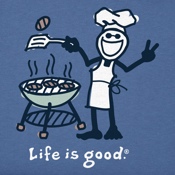 Life is Good Men's Crusher Tee - Jake Grill