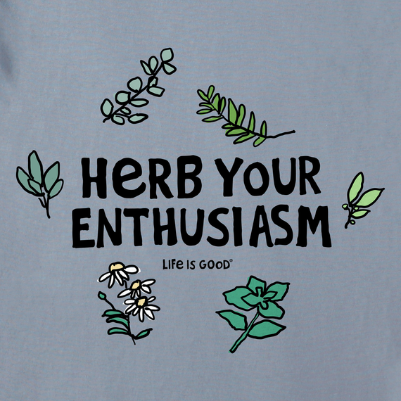 Life is Good Men's Crusher Tee - Herb Your Enthusiasm