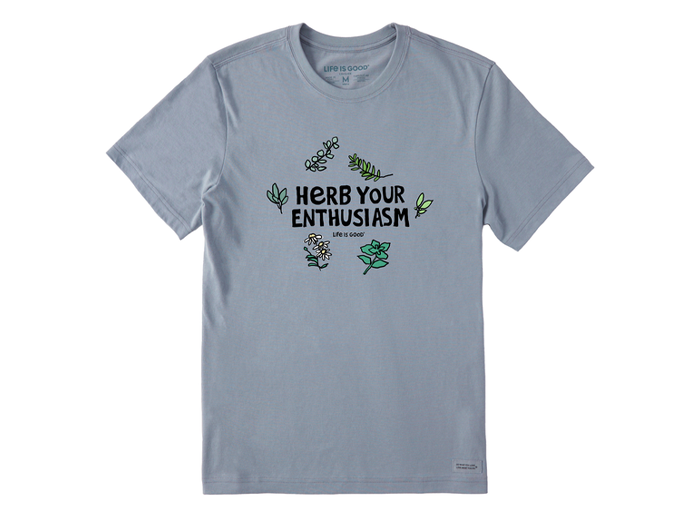 Life is Good Men's Crusher Tee - Herb Your Enthusiasm