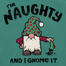 Life is Good Men's Crusher Lite Tee - Naughty Gnome